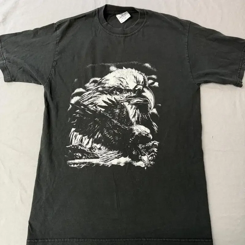 Vtg Bald Eagle T Shirt Soaring