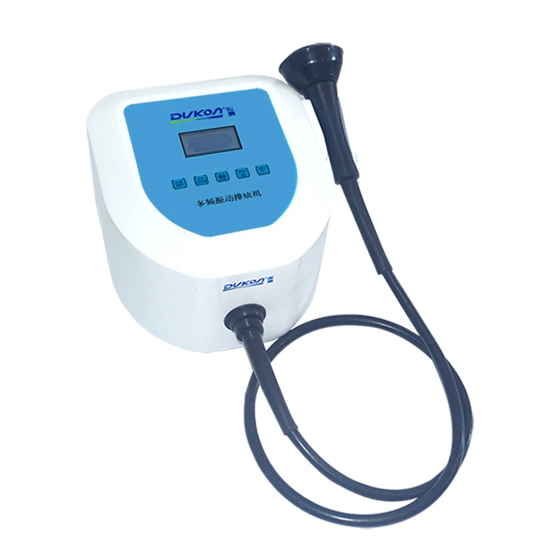 Professional Multi-frequency Vibration Sputum Extractor with various percussion heads