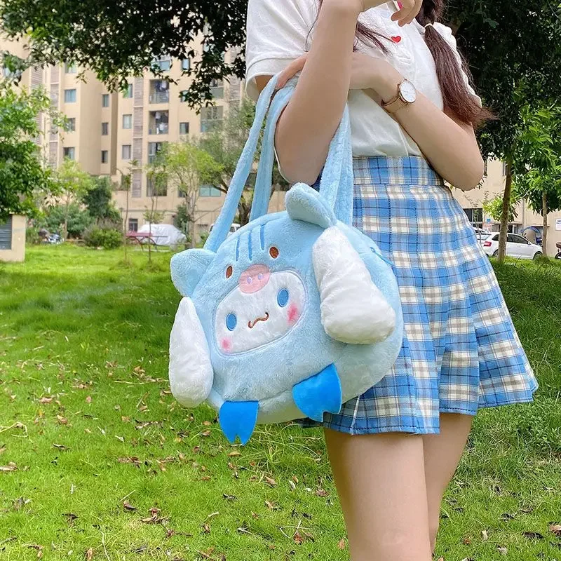 

Sanrio Hello Kitty Girl Uniform Bag Small School Bag Shoulder Bag Cinnamoroll Student Gift Cute Bag Crossbody Bag New Style Jk