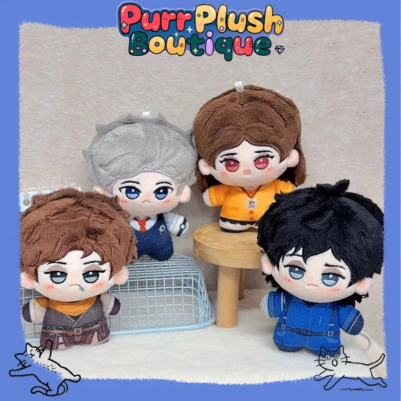 

10cm Cotton Supernatural Action Group Plush Doll Keychain Anime Character Bag Charm For Women Teens Cute Birthday Christmas Gift