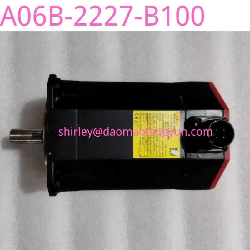 

Used A06B-2227-B100 Original disassembly servo motor motor