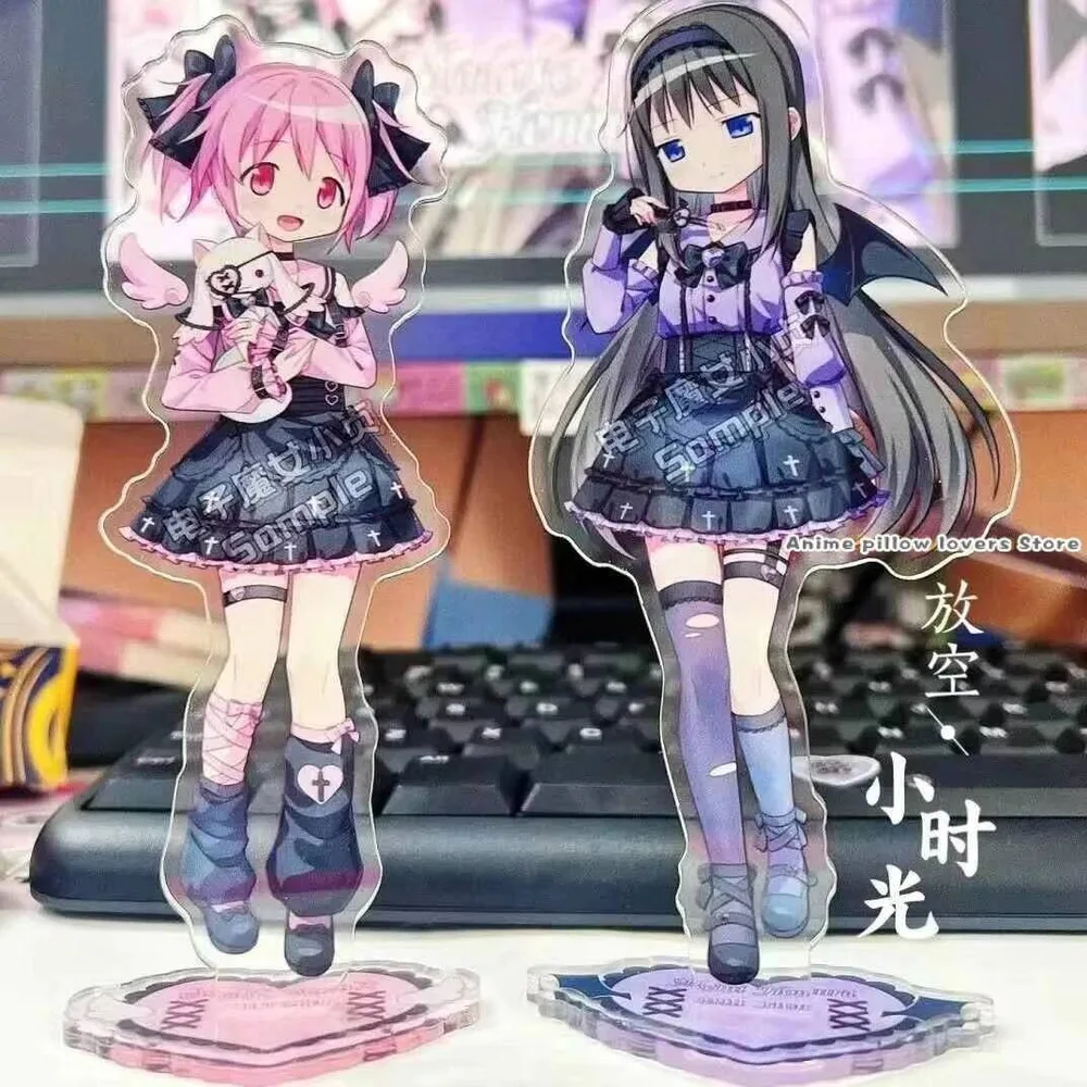 Figurine en acrylique de dessin animé Puella Magi Madoka Magica, modèle de décoration de bureau, Akemi a Homura Kaname Cosplay