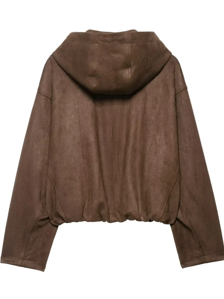 الخريف والشتاء جديد مقنعين بلون طويلة الأكمام جاكيت زيبرا أعلى المرأة الشارع نمط منفذها سترة سترة تنوعا