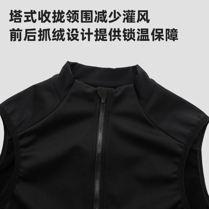 سترة YKYW للخريف والشتاء من الصوف الرقيق لتشكيل الطرق والدراجات الجبلية دافئة، ماصة للرطوبة، قابلة للتنفس، مقاومة للرياح، مقاومة للماء