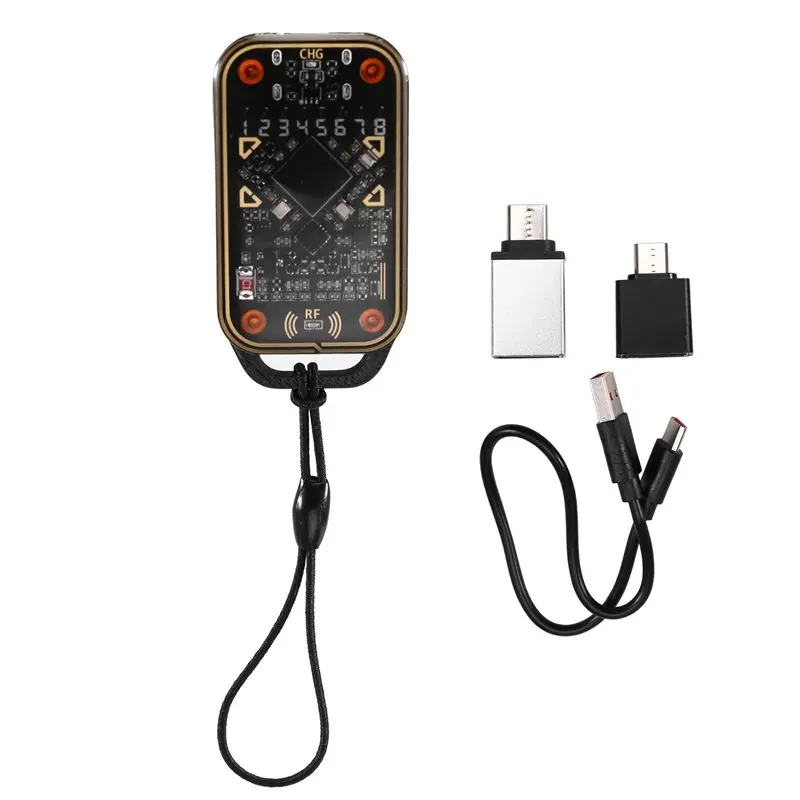 B49C Read Write RFID Smart Chip Reader Emulator Chameleon V3.0 Upgraded 125Khz 13.56Mhz ID IC Smart Card Tag Copyer Copier