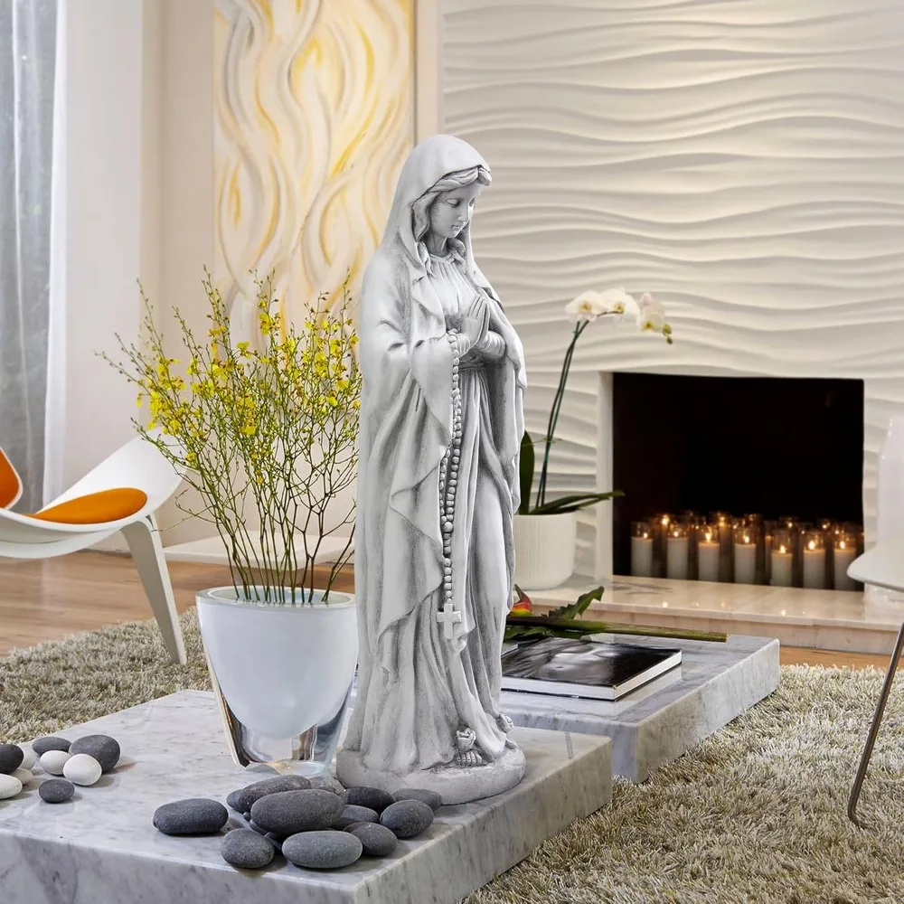 

Virgin Mary Praying Statue 29.9 Inch Tall Outdoor Garden Religious Decorations Statue Clearance