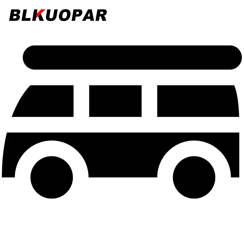 BLKUOPAR For Van Travel Car Stickers Waterproof Personality Decals Fashionable Windows Surfboard Skateboard Decor Car Label