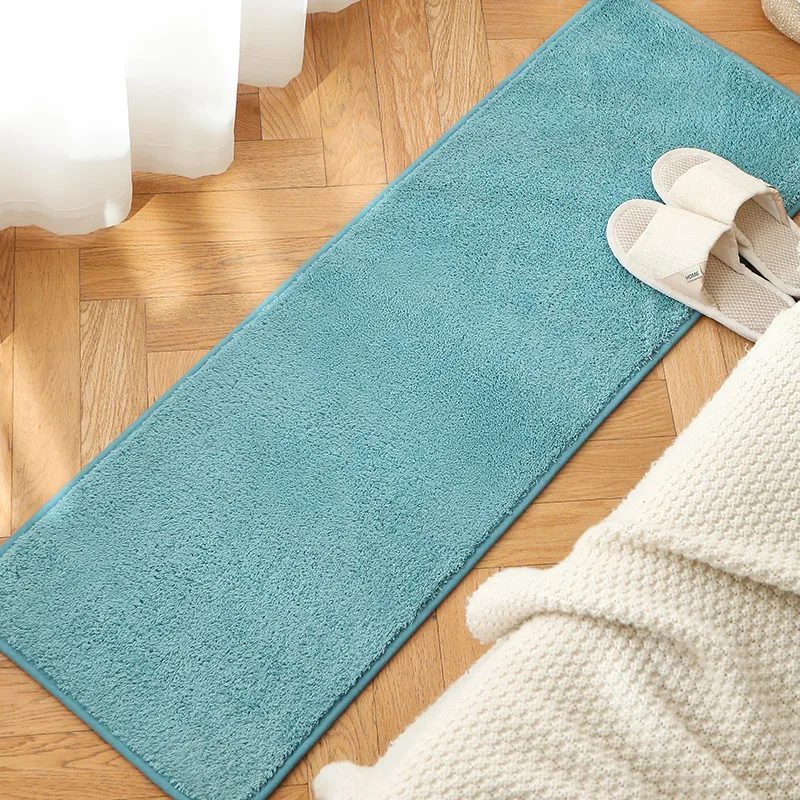 Tapete de Chão Multi-Especificações em Estilo Cashmere, Tapete Absorvente, Tapete Antiderrapante, Tapete de Entrada, Cobertor para Sala de Estar, Carpete para Quarto