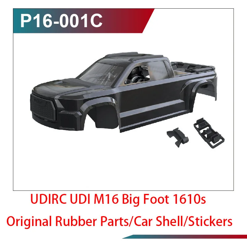 UDIRC UDI M16 Big Foot 1610s Original Rubber Parts/Car Shell/Stickers