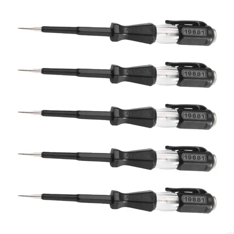 Steel Electric Tester Pen Featuring Long Light & High Accuracy for Accurate Electrical Measurement 100V to 500V
