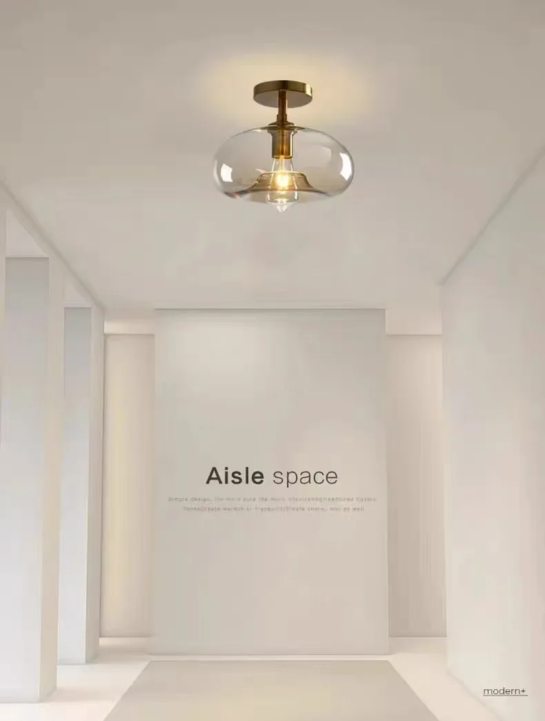 

Modern Stylish Simplicity Glass Hot Bending LED Ceiling Lights Art Creative Lamps for Chidren's Bedroom Home Decor Chandeliers