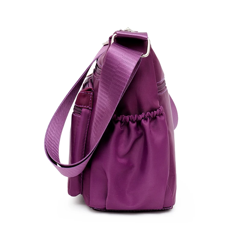 Bag Women's Large Capacity Shoulder Bag Waterproof and Wear Resistant Multi Pocket Commuter Leisure Outdoor Crossbody Bag image 3
