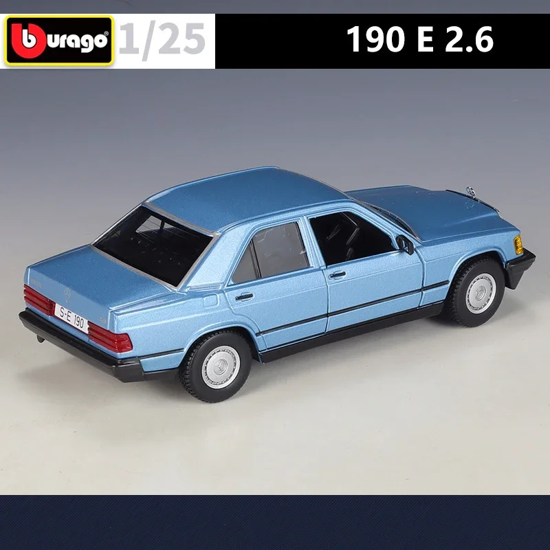 Bburago 1:24 Mercedes-Benz 190E 2.6 Alloy Car Diecasts & Toy Vehicles Car Model Miniature Scale Model Car Toy For Children