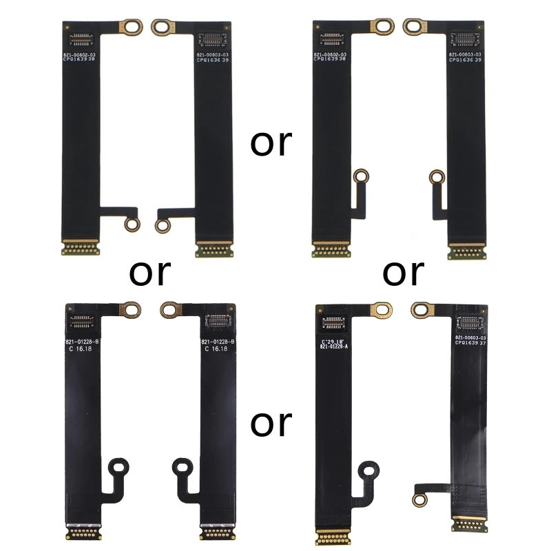 2Pcs Backlight Cable Conector Substituição LED Cable para