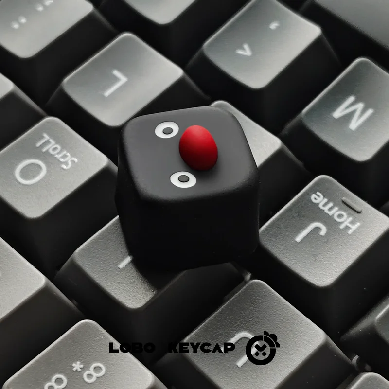Niedliche Pinguin-Motiv-Tastenkappen aus der Pingu-Serie, personalisierte mechanische Tastatur-Keycaps aus Harzmaterial, individuelle Anpassung, lustige Peripherie-Geschenke – Detail 6