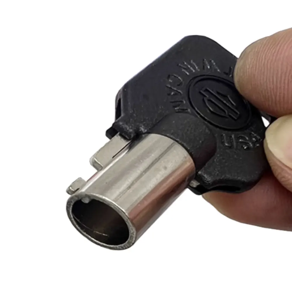 Tubular Motorcycle Blank Key For Harley Touring Street Glide Road Glide Road King Dyna Softail Fat Boy V-Rod XL 883 1200 X4