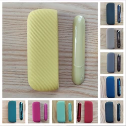 JINXINGCHENG 13 Colors Side Cover + Silicone Case for IQOS 3.0 Duo Case Full Protective Pouch for IQOS 3 Outer Accessories