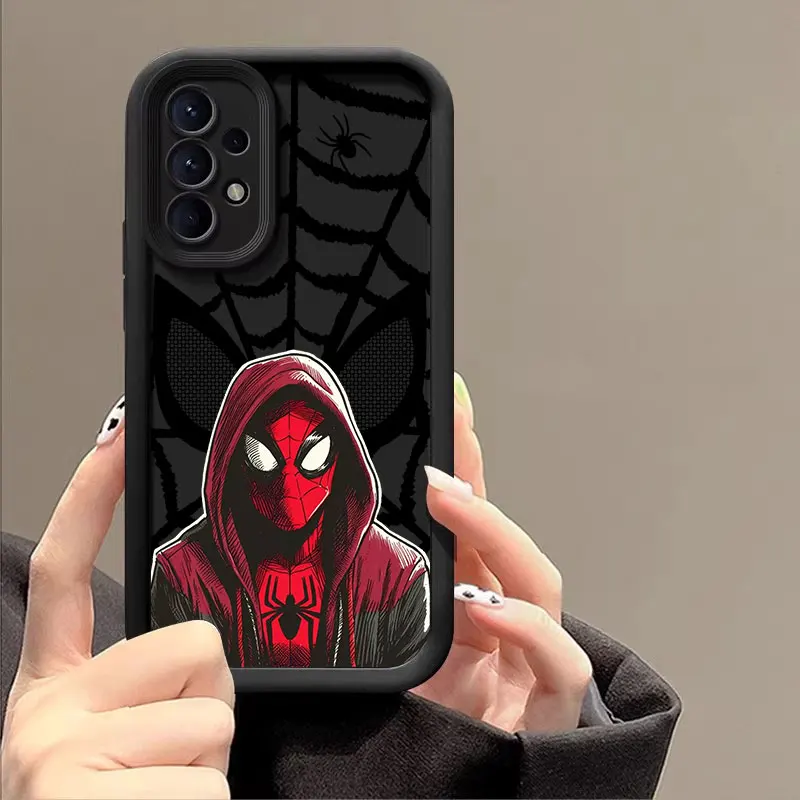 Spider-Man Miles Morales Marvel Case For Samsung A55 A35 5G A13 A54 A53 A52 A34 A33 A32 A21S A14 A23 A24 A12 A51 A71 Phone Cover