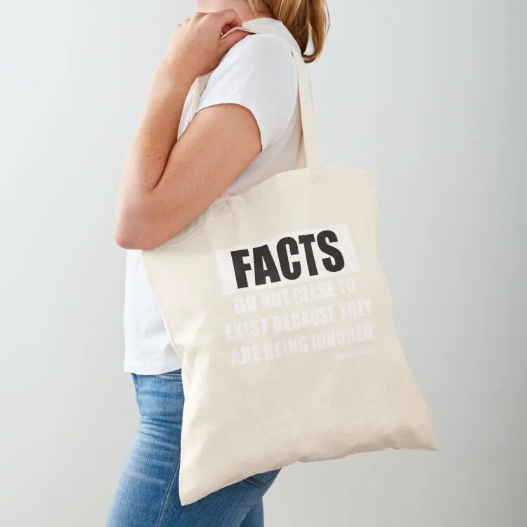 

Facts -ALDOUS HUXLEY Tote Bag Women's shopper bag tote bag Large bags for women cloth woman
