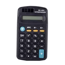 Retro Calculator Dot Mechanical Keyboard Portable 8 Digits Electronic Study Student School Supply