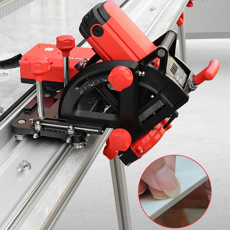 2300W Electric Tile Cutter Professional 45 degree 3200M Large Format Granite Stone Miter Vertical Tile Cut Machine