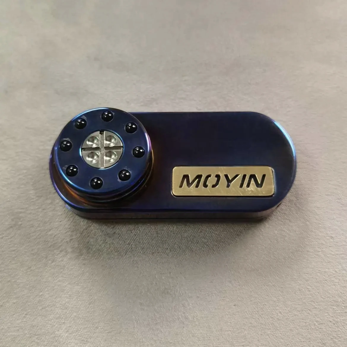 Fidgetspeelgoed Fidgetspinner Fidgetspeelgoed Stemvork Lineaire schuif Titaniumlegering Stormgeluid Anti-stress ADHD Zintuiglijk speelgoed