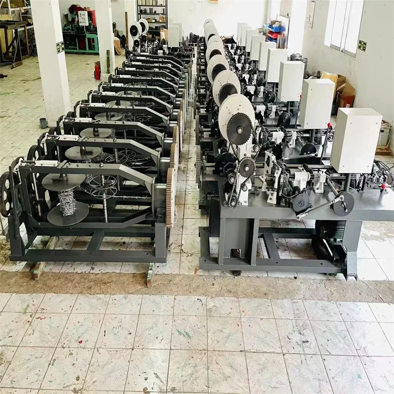 Automatic Barbed Wire Making Machine for Normal Twisted Double Wires Single Wire Production Industrial Factory Lab Use