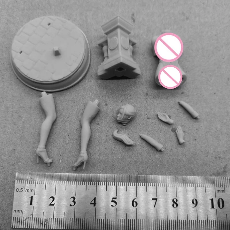 الراتنج نموذج لجسم عدة 1/24 مقياس السجن لتقوم بها بنفسك المنمنمات الجمعية المفككة الديوراما والتماثيل غير مصبوغة اللعب