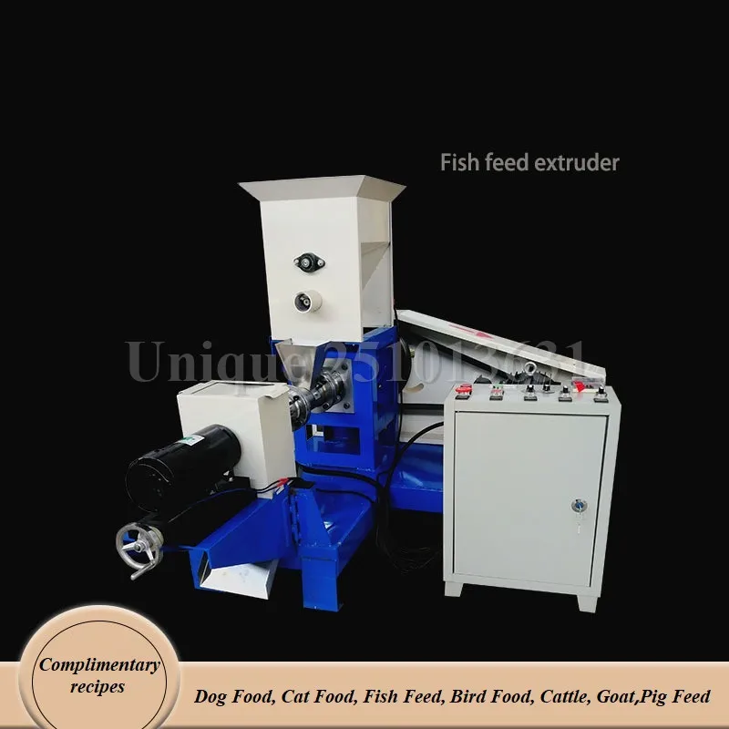 

40-60KG/H Capacity Electric Floating Cat Fish Dog Pet Food Feed Mill Pellet Extruder Making Machine for Sale