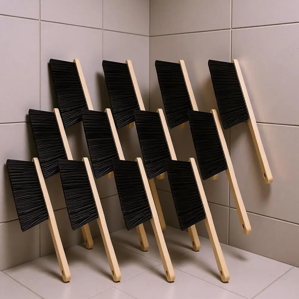 

Набор деревянных щеток для уборки пыли с уличной мебелью, автомобилями, кроватями и диванами, с длинной ручкой