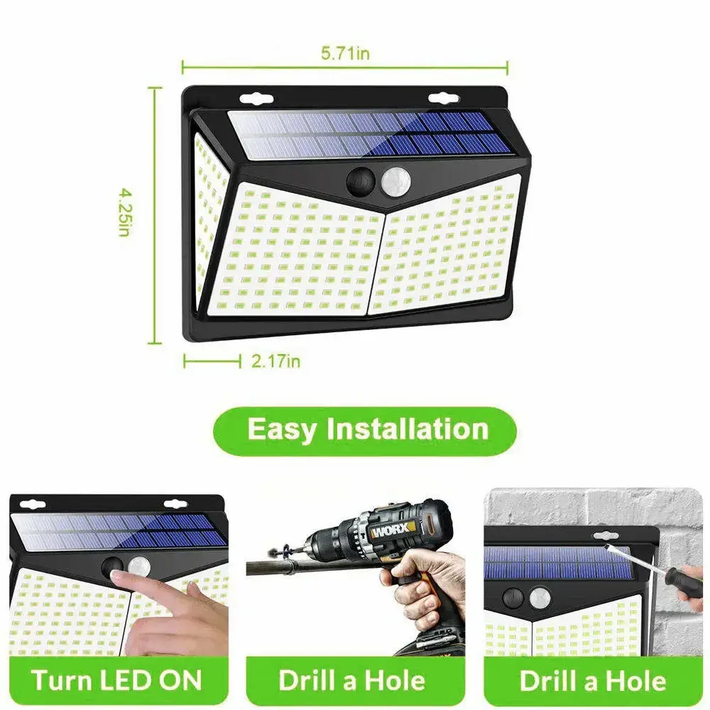 

Solar-powered human body sensor lamps outdoor garden street lamps household garden waterproof outdoor led wall lamps