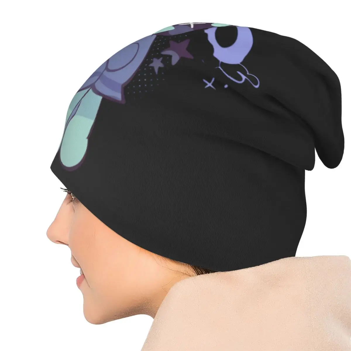 Dandys World Astro Cap Catoon الهيب هوب الخريف الشتاء في الهواء الطلق Skullies قبعة صغيرة الربيع الدافئة ذات الاستخدام المزدوج بونيه القبعات #5