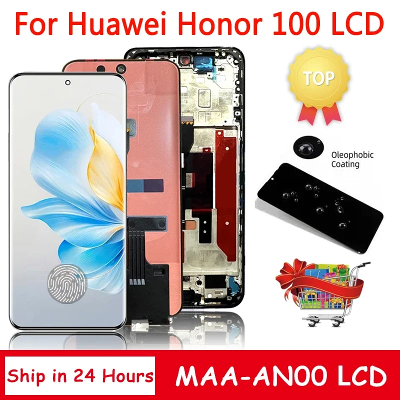 

6.7''OLED Display For Huawei Honor 100 LCD Display Touch screen Digitizer Assembly Repair Parts for honor100 MAA-AN00 Display