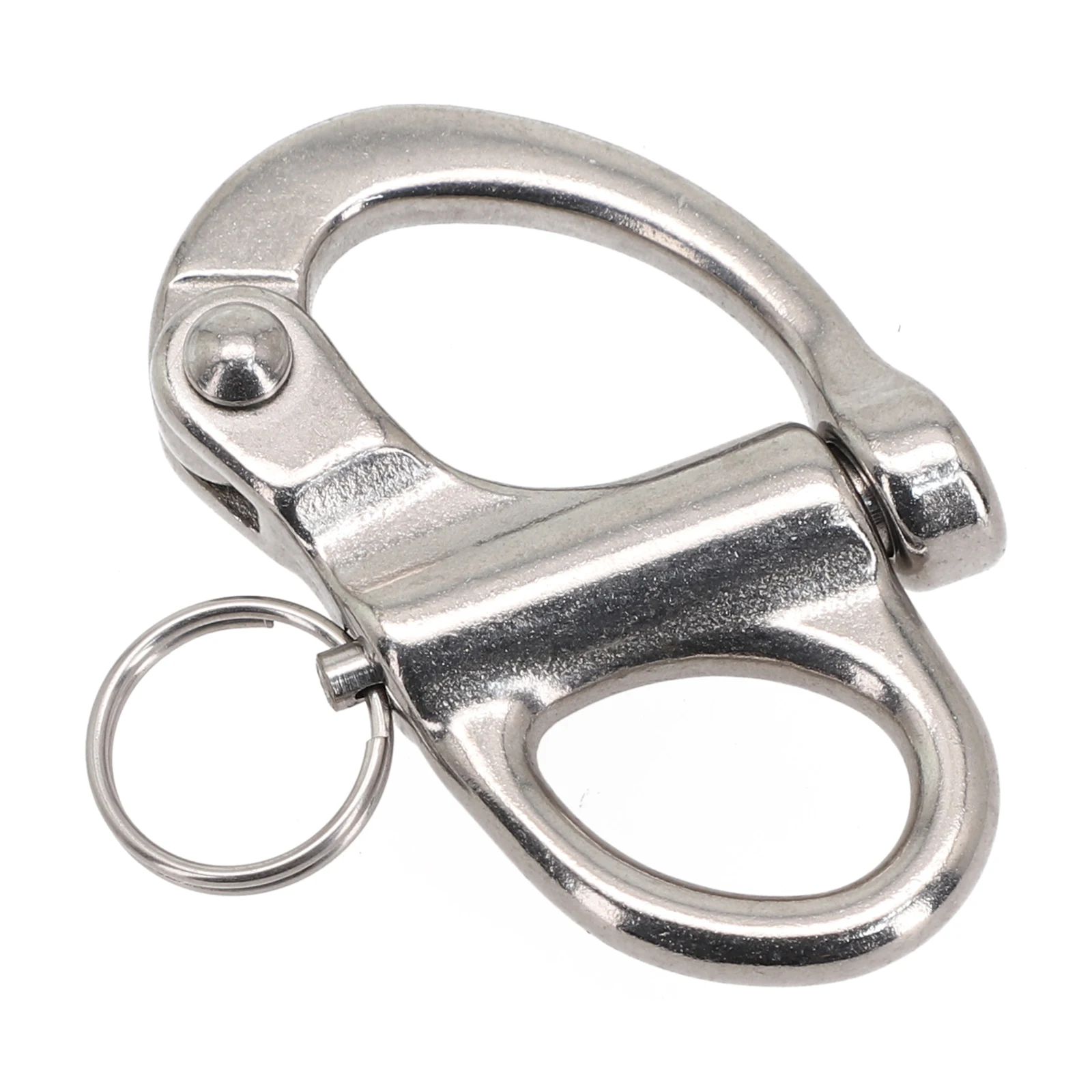 1PCS 35/52/69/96MM Quick Release Boat Anchor Chain Eye Shackle Swivel Hook Snap Marine Tools 316/304 Stainless Steel Accessory