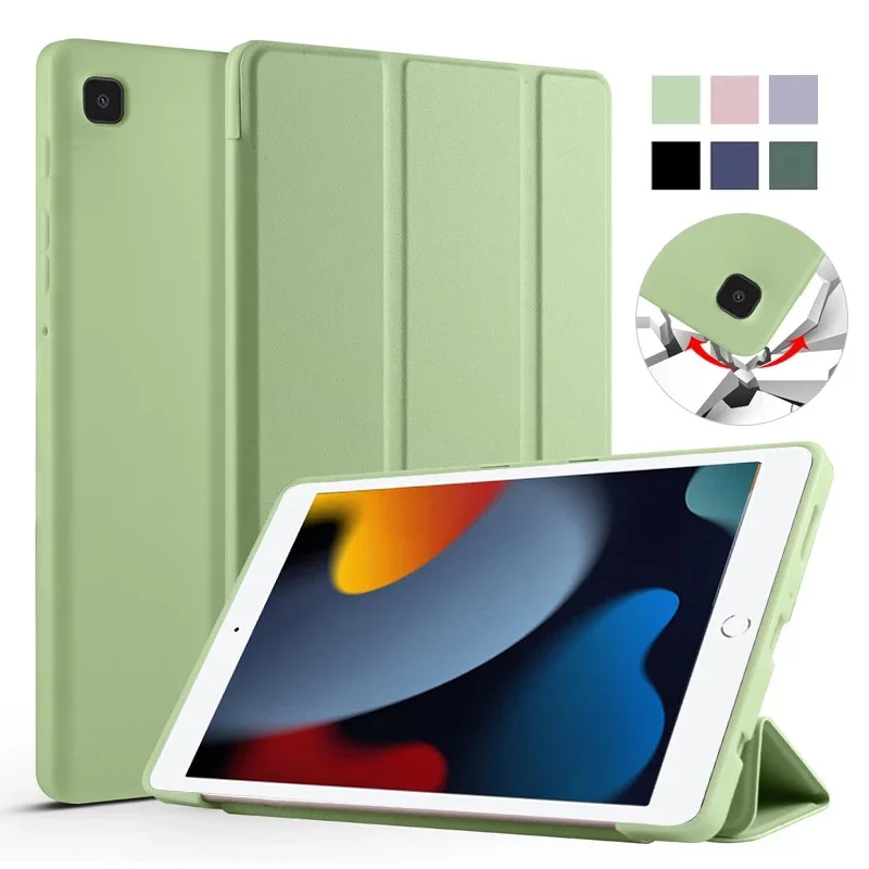 

For iPad 9th 8th 7th 6th Generation Case PU Leather Folding Cover For Funda iPad 10.2 9.7 Case For iPad 9 8 7 6 5 Mini 6 Air 1 2