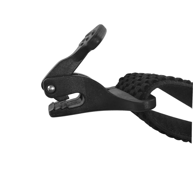 Bretelles de travail robustes pour hommes, dos en X de 3.8cm de large avec 4 fermoirs de préhension en plastique, bretelles élastiques réglables pour pantalons, noir