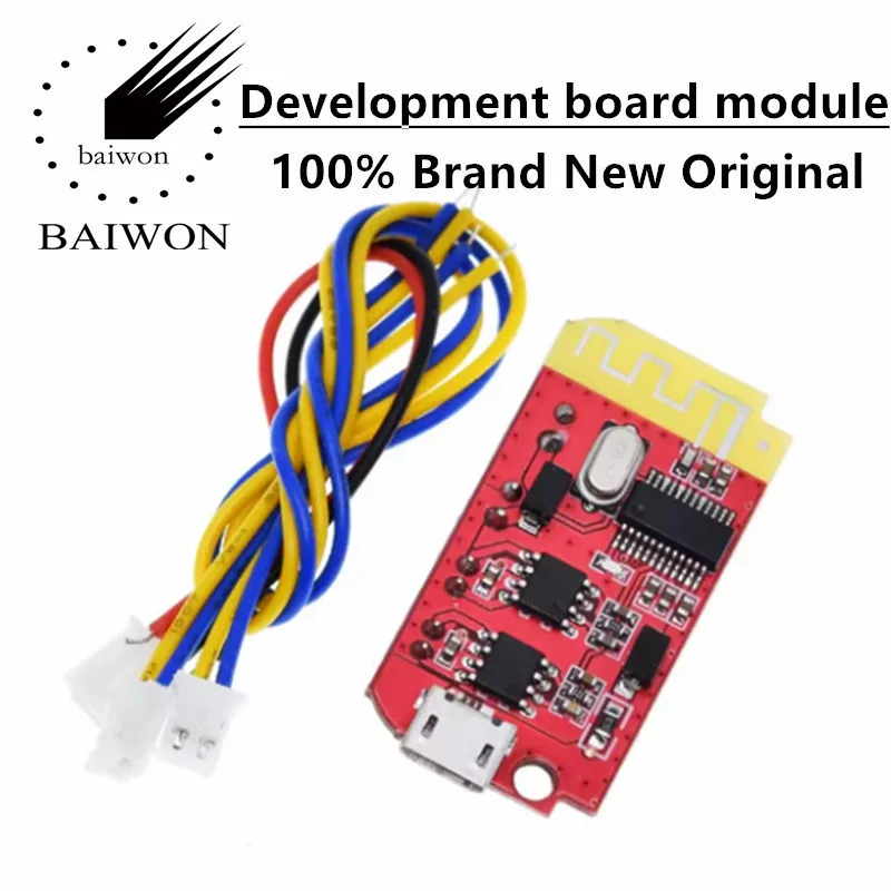 DC 3.7V 5V 5W Digital Audio Amplifier Board Double DIY Bluetooth Speaker Modification Sound Music Module Micro USB JZ-B5W2