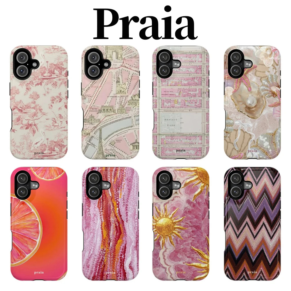 Coque de téléphone Double Couche « Promenade le long de la côte parisienne » pour iPhone 17, 16e, 16, 15, 14, 13, 12, 11, X, XS, XR, XSMAX, 7, 8, Air, Pro, Max, Plus