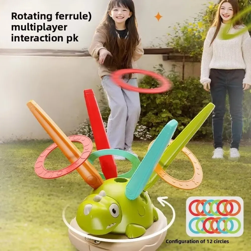 Dinosaur Sensory Training Threeway-One Skipping Rope Ring Rocket Outdoor Sports Equipment Energy Consumption