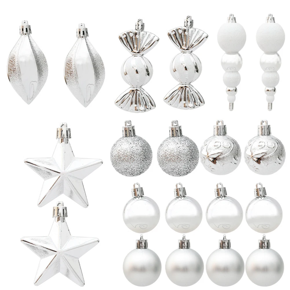 Christmas Ball Ornaments Holiday Wedding Party Exquisite Looking Fun And Festive Atmosphere Perfect For Tree Decorations