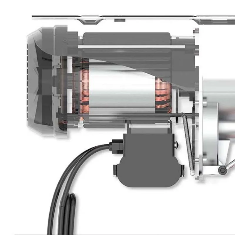 Custom 1 Ton 30m Electric Mini Lifting Winch Small Wire Rope Hoist PA1000 Micro Electric Hoist Lift