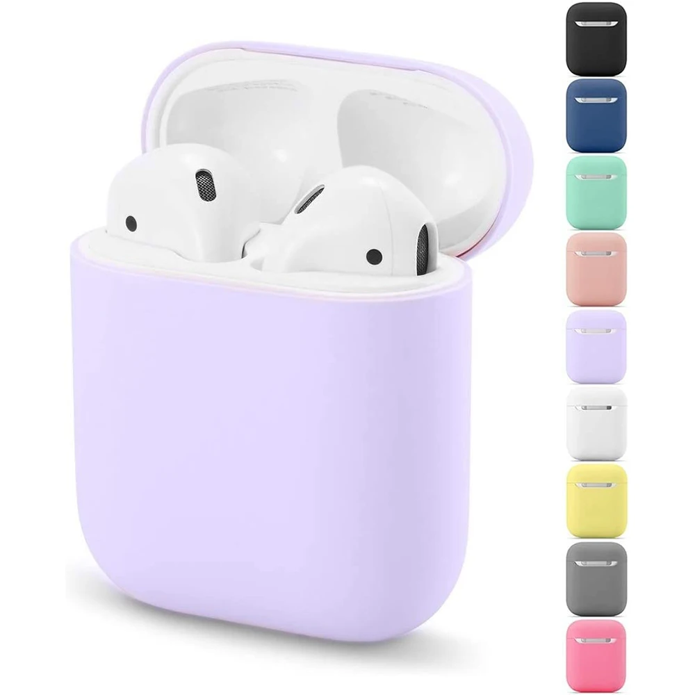 2022 for AirPods Pro 2 Silicone Earphone Cases AirPods 1/2, Airpods Case Headphones Case Protective Case For Airpods 1/2 Covers