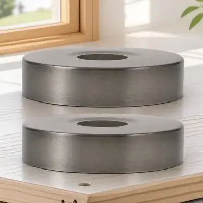 

2Pcs Shower Head Arm Cap Enlarged Design Plumbing Cover Plate Stainless Steel Bath Shower Pipe Flange Cover Durable