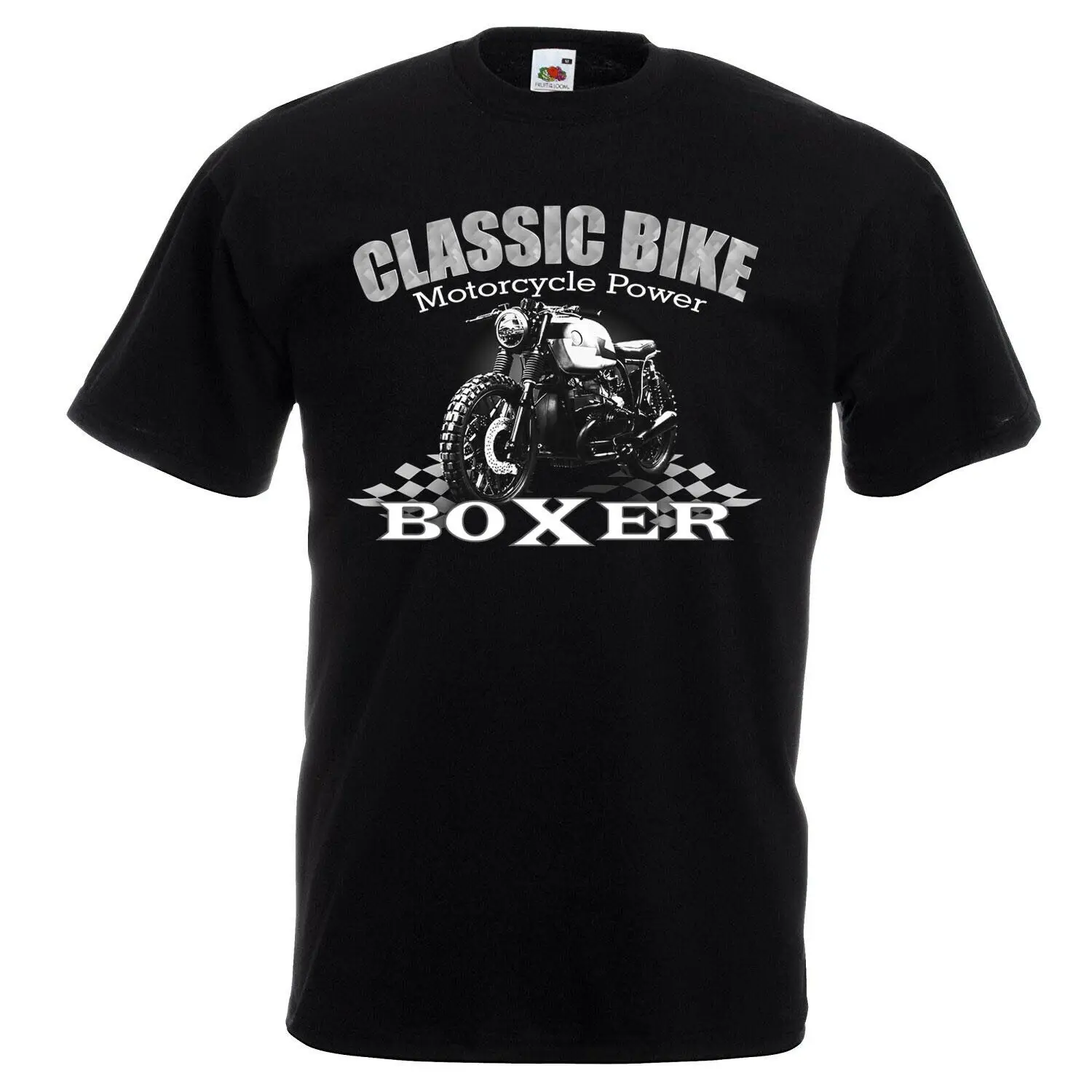 

Classic Bike Motorcycle Power Boxer Fans T-Shirt. High Quality Cotton, Loose, Big Sizes, Breathable Top, Casual Tshirt S-3XL