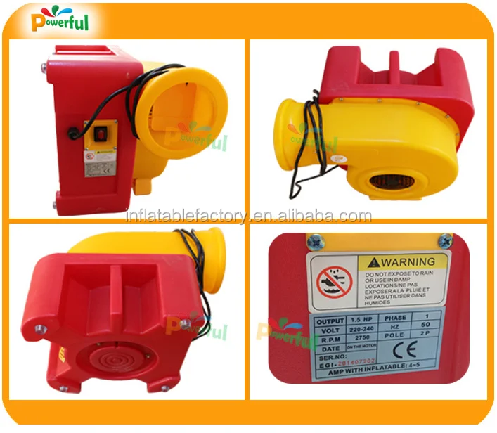 High quality air blower for inflatable bouncer bounce jumping combo slide