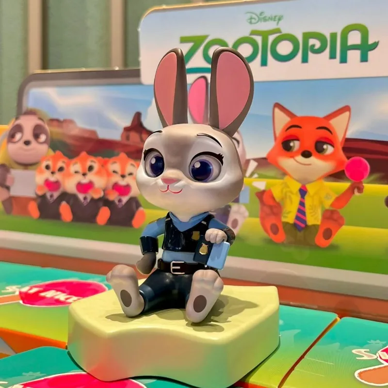 Zootopia Judi Nick Blind Box Figure Trendy Toys Doll Gift Ornaments Cartoon Cute New  Niche Good Looks Kawaii