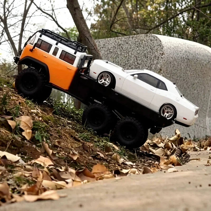 

Радиоуправляемая модель автомобиля CROSSRC EMO JT6 для симуляции бездорожья, 6WD, с блокировкой дифференциала