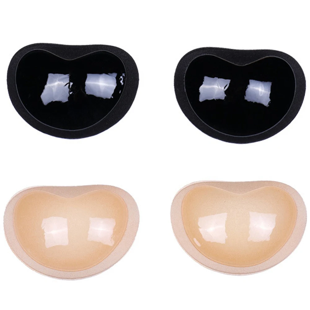 Invisible Bra Silicone Chest Pad Inserts Self-Adhesive Women Breathable 1 Pair