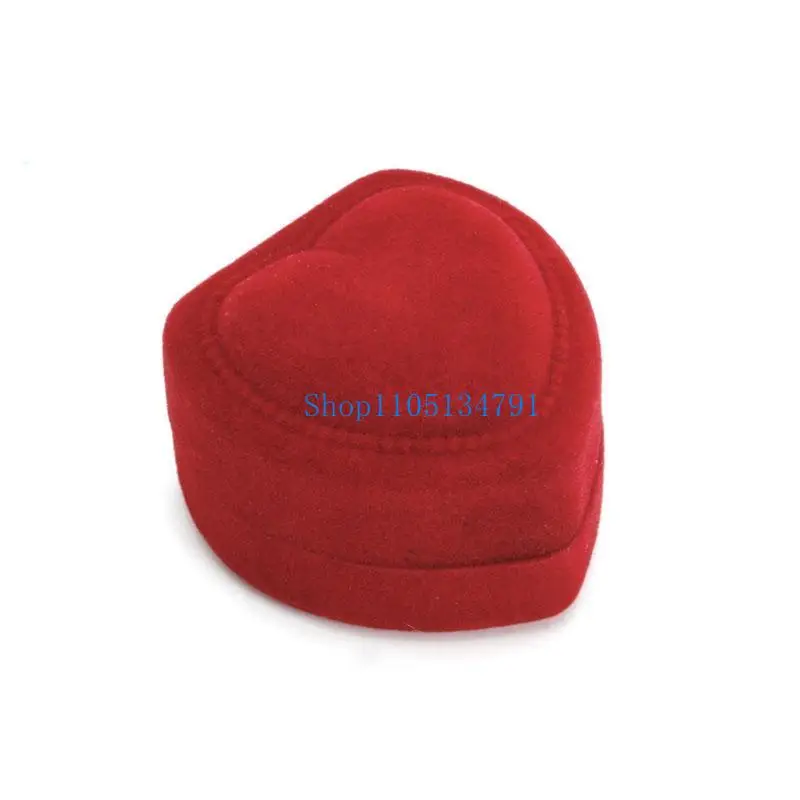 98-километровый-красной-формы-сердца-бархатная-коробка-Кольца-Объединение-Свадебная-ювелирная-коробка-подарок-бархат