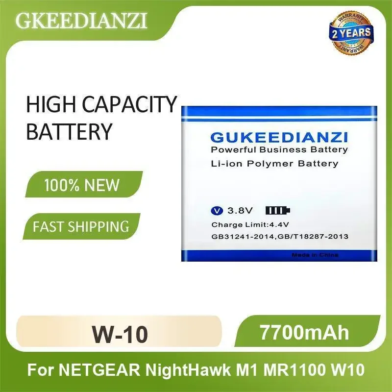 7700mAh High Capacity Router Battery For NETGEAR Night Hawk M1 MR1100 W10